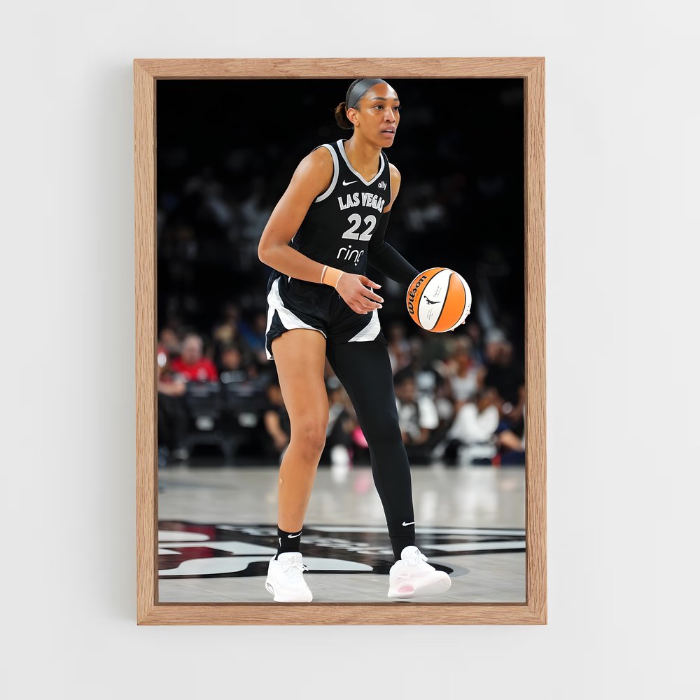 Poster L'Élan de l'Athlète – affiche Basketball (vue 4)